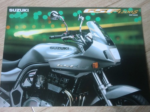 1996 suzuki GSF1200S GV75A Brochure from JAPAN