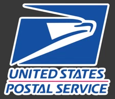 USPS Bird / Text Decal Car Truck SUV Laptop United States Postal Service Sticker
