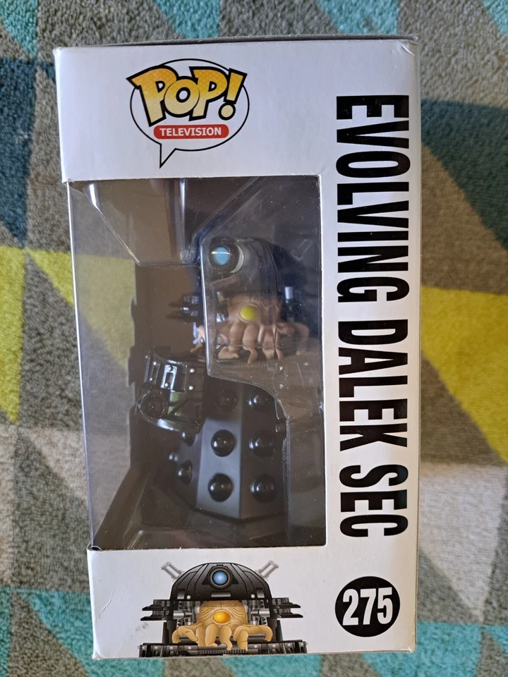 Evolving Dalek Sec Pop 275 - Doctor Who Funko Pop! Винил 2016 сводчатый + протектор - Изображение 2 из 4