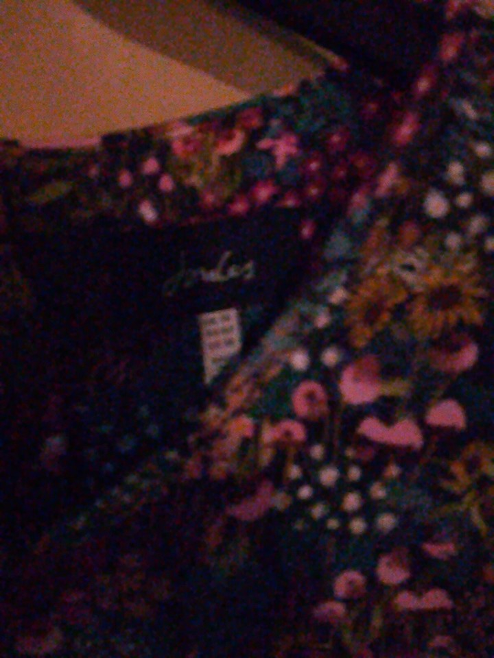 joules floral long sleeve ladies dress size 14 Jersey With Pockets eBay