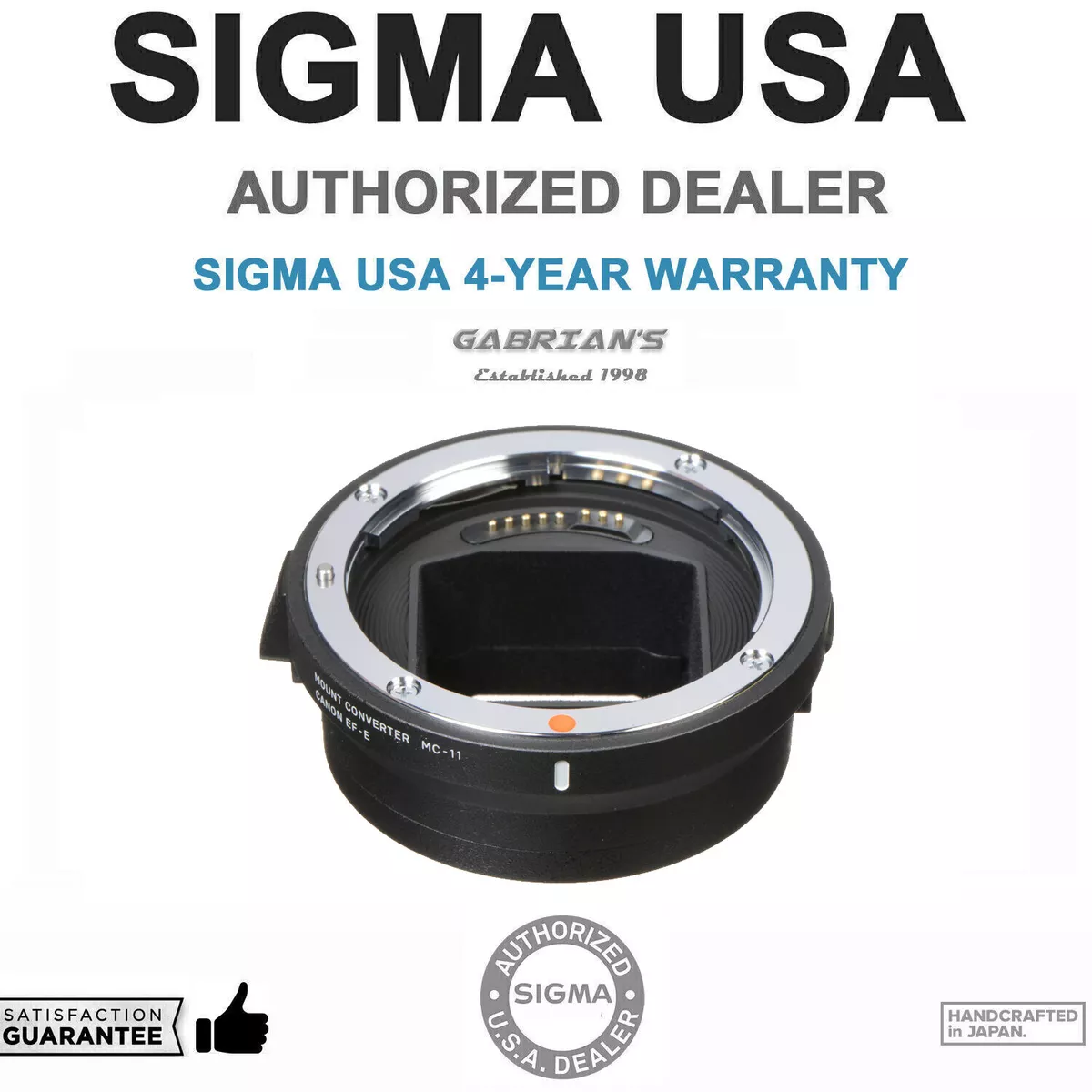 Sigma MC-11 Mount Converter Lens Adapter from Sigma / Canon EF