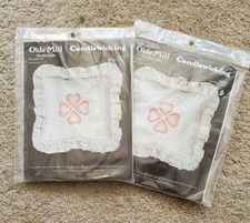 Vintage Needlepoint Pillow Cover Kits  Cupid  s Bow 08  56-Set of 2-New in Package