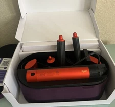 Dyson Airwrap Styler Multi-Styler Complete Vinca HS01 RED/BRIGHT NICKEL Open Box