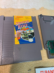 NES Shooting Range (Nintendo Entertainment System, 1989) with manual