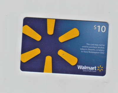 Collectible Walmart 2019 Gift Card - Restricted Purchases - No Value - FD  72161