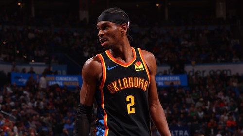 Shai Gilgeous-Alexander OKC Thunder City Edition Nike ADV Jersey Size (48) Large - Picture 13 of 13
