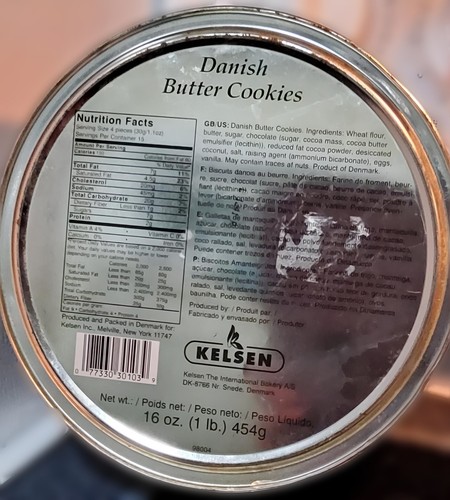 *Harry Potter Collectible (empty) Cookie Tin w/Ron, Hermione& Hogwarts Express - Picture 6 of 6