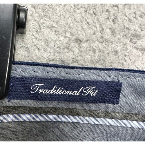 Lands End Pants Mens 38 Blue St. John Corduroy Traditional Fit Stretch Straight - Picture 4 of 10