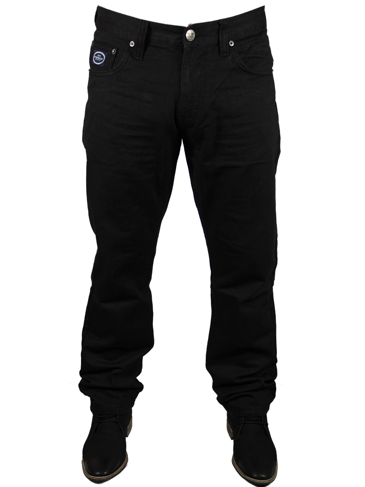 Men's Straight Leg Jeans Size 3040 Basic Casual Smart Denim Pant