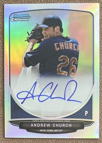Andrew Church #BCAAC 2013 Bowman Chrome Draft Picks & Prospects Autographs card
