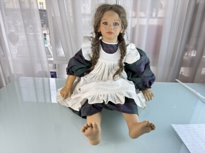 Bambola artistica bambola di porcellana Doll 40 cm da collezione rarità