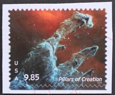 U.S. Used Stamp Scott #5827 $9.85 Pillars of Creation (on piece). Choice!