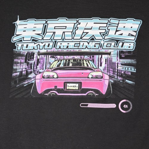 Fresh Laundry T-Shirt Mens XL Tokyo Racing Club Gaming Japan