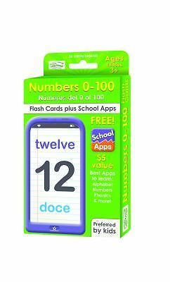 Numbers 0-100 Flash Cards by Alex A. Lluch (2014, Trade Paperback)