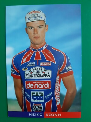 CYCLING cycling card HEIKO SZONN team DE NARDI PASTA MONTEGRAPPA 2000