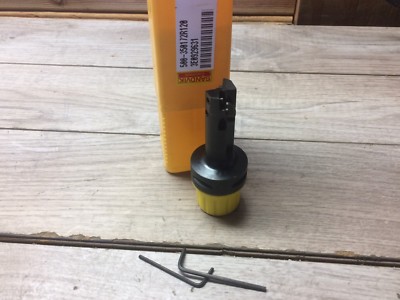NEW SANDVIK INDEXABLE COOLANT 1/2 '' ENDMILL C3 MOUNT  NO. 500-350172R