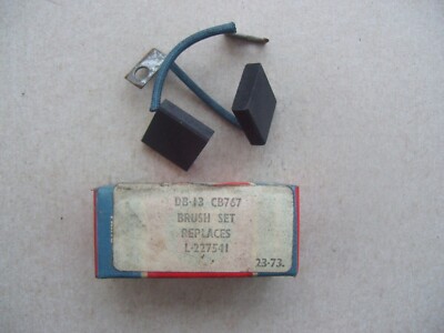 Park-Remax (SEVEN) Dynamo Brush Sets DB-13 CB767 Replaces L227541  New Old Stock