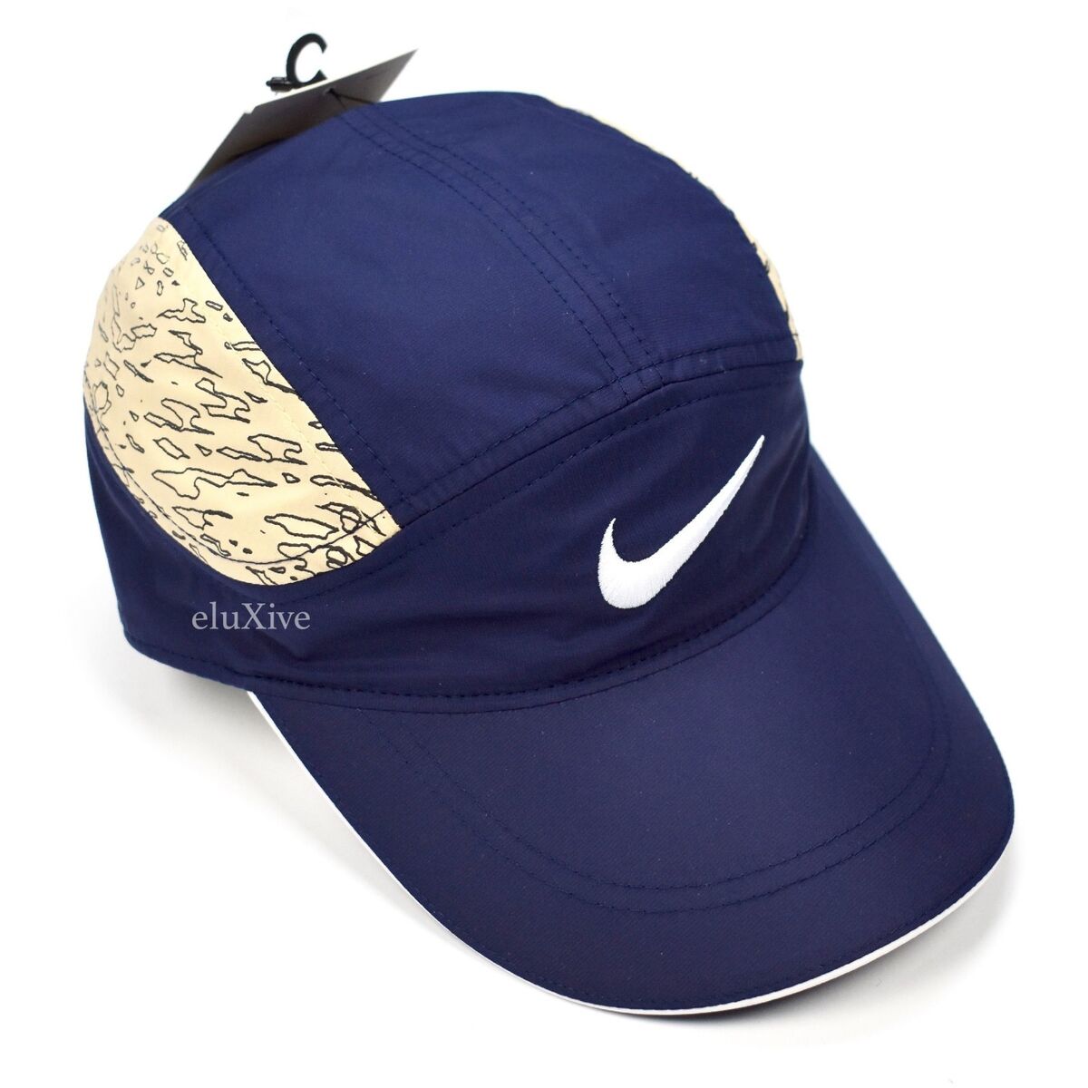 Navy Trucker Runnning Hat