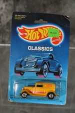 1988 Hot Wheels Classics '32 FORD DELIVERY Yellow 7672 W/ FREE SHIPPING
