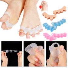 Hallux Valgus Bunion Orthopedic Toe Separator Pain Relief Silicone Gel Foot Care