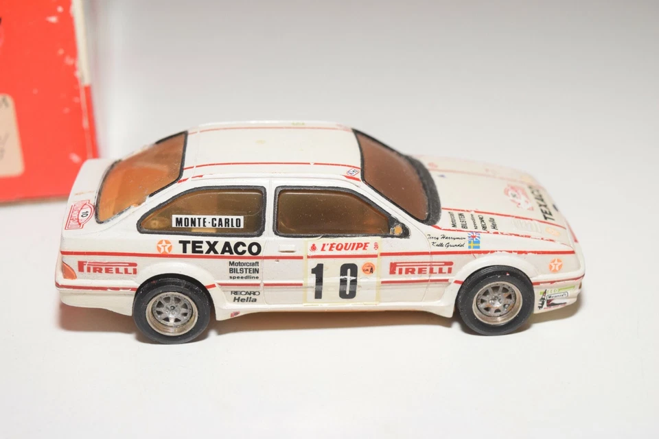 A26 1:43 STARTER FORD SIERRA RALLY MONTE CARLO RALLY WHITE EXCELLENT BOXED - Image 4 of 4