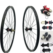 29 Inch Carbon Mountain Bike Wheels Clincher Tubeless Wheelset Disc Brake Wheels