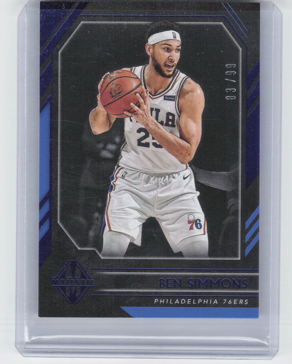 VAPORS All City Magazine × DPM ISSUE 24 2020-21 Panini Chronicles - Majestic Ben Simmons #370 Blue /99 for