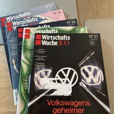 5 Ausgaben Wirtschaftswoche August/September ...