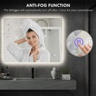 HOMCOM 47 x 35 Inch Dimmable LED Bathroom Mirror w/ Infinite Color Temp — photo 7