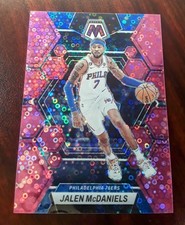 2022-23 Panini Mosaic Purple /50 Fast Break Prizm  Jalen McDaniels #175