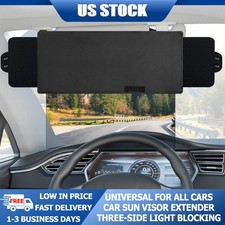 Car Shade For Sun Extend Visor Shield Anti Glare Extension Driving Universal US