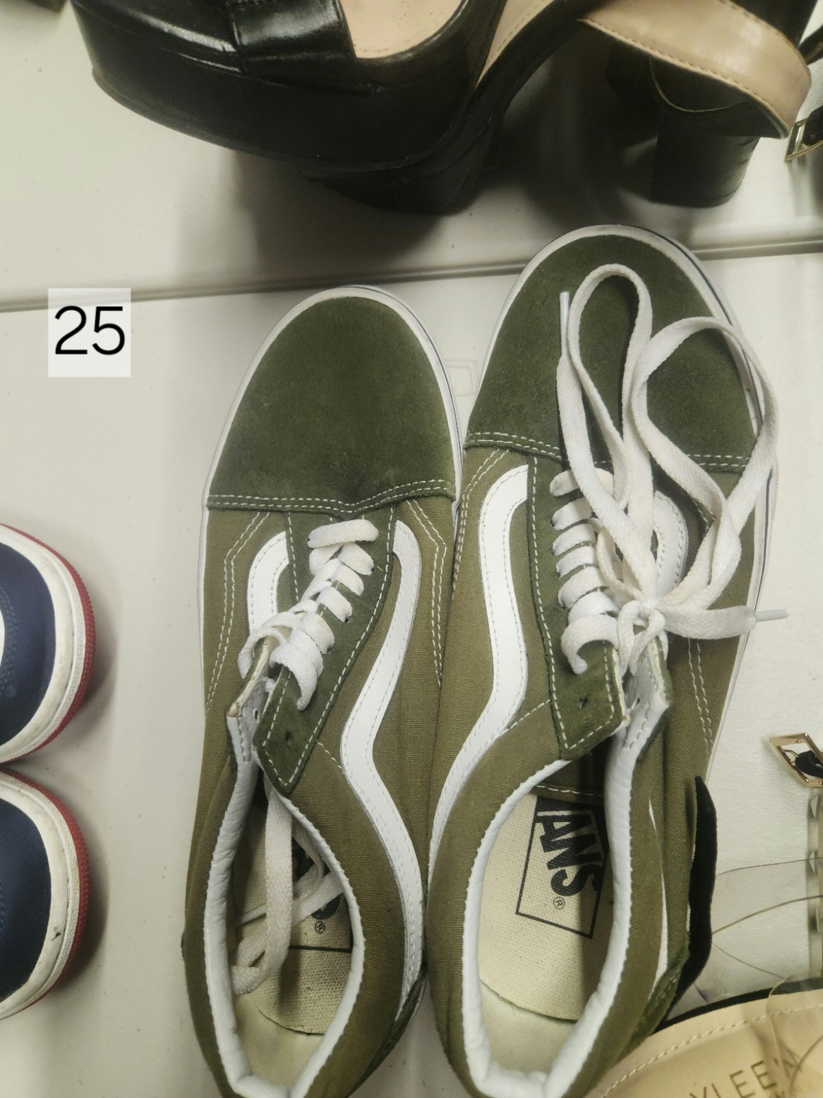 SAOLA Sneakers Vans Verde Taglia 9 5 Donna 8 Uomo