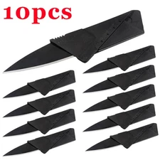 5-1000 Pack Credit Card Thin Knives Cardsharp Wallet Folding Pocket Micro Knife