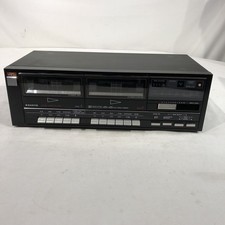 Sanyo Cassette Deck Dual Double Deck A/B Ster...