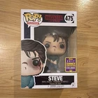 Funko Pop! Steve Stranger Things Vinyl Figure #475 2017 Summer Convention Exclu…