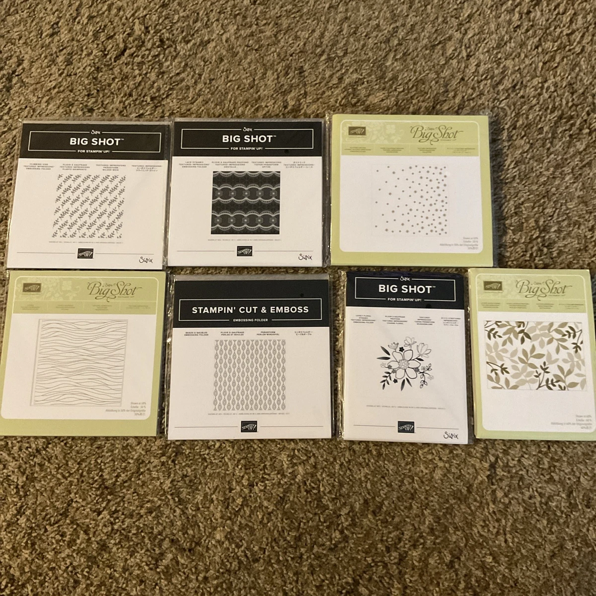 Stampin Up Embossing Folders for sale | eBay