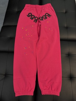 Size XS - Sp5der Worldwide Pink Sweatpants Spider 100% Authentic