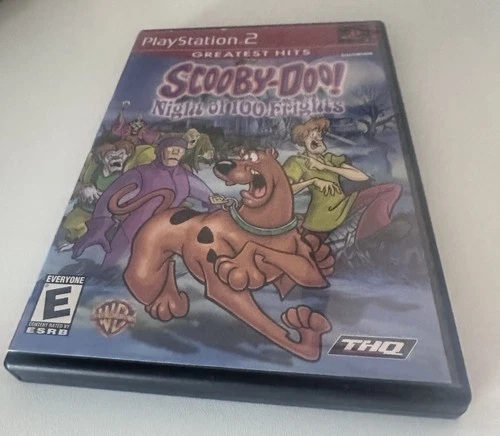Scooby Doo Night Of 100 Frights PS2; GREATEST HITS FREE SHIP US