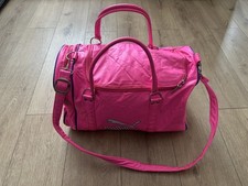 Borsa palestra fitness Puma vintage retrò rosa fluo anni 90 Holdall