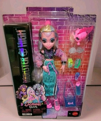  Monster High LAGOONA BLUE G3 Core Refresh 2 Fashion doll w/Pet 2025 