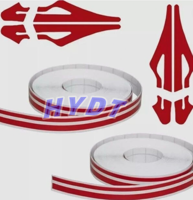 #ad NEW 32Feet Vinyl Pinstriping Pin Stripe Double Line Car Tape Decal Sticker Red $2.00