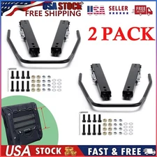 Set of 2 For NRG Sparco Universal Seat Slider Seat Mounting Track Assembly Kit