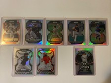 2022 PANINI PRIZM BASE, ROOKIE CLASS, LUMBER SILVER 8 CARDS STEVE KWAN NEAR MINT