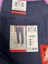 English Laundry Men's Jeans ~ Mulberry Trousers ~ Pull On Pant /  MEDIUM / BLUE