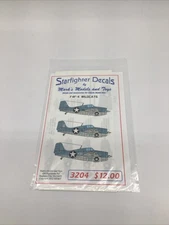 1/32 Starfighter Decals 3204 F4F-4 Wildcats LHH