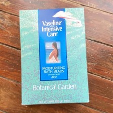 Vaseline Intensive Care Moisturizing Bath Beads Botanical Garden 24oz NEW Sealed