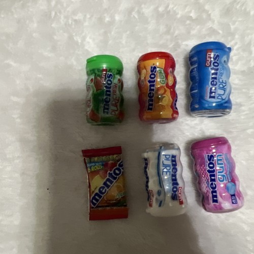 Lot 6 Mentos Zuru Mini Brands Gum - Picture 4 of 4