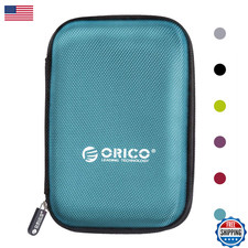 Orico Hard Drive Case 2.5 Inch External Drive Storage Carrying Bag Waterproof