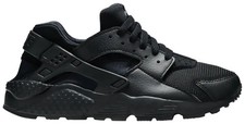 Nike Huarache Run Grade School Triple Black 654275-016 Youth Size