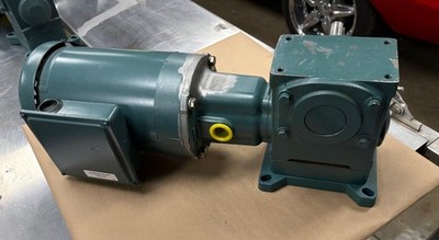 BALDOR VUHM3542 MOTOR 1735 RPM 3PH WITH DODGE TIGEAR2 202A05R56 GEAR REDUCER